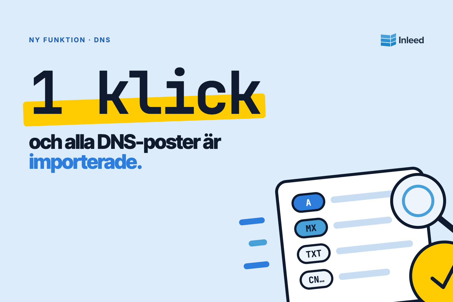 Automatiserad DNS-skanner för smidig import av dina zoner